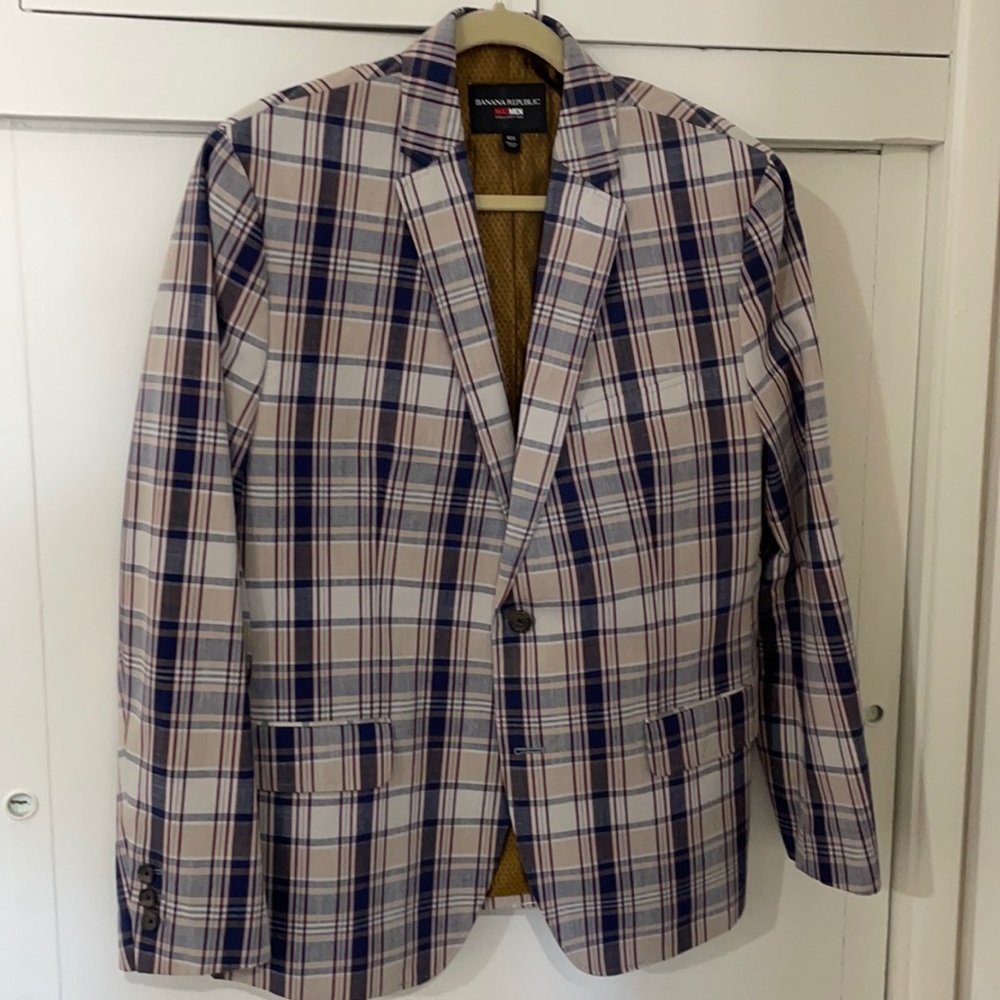 Banana Republic Plad Jacker MadMen Collection
